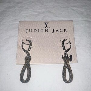 Judith Jack 925 Silver Earrings